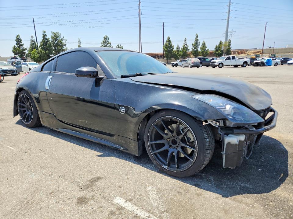 2007 Nissan 350z VIN JN1BZ34DX7M504042 COPART salvage auction — ALL OVER, Ca - Salvage Certificate, sold $3,050 on 2026-07-30 (photo 4)