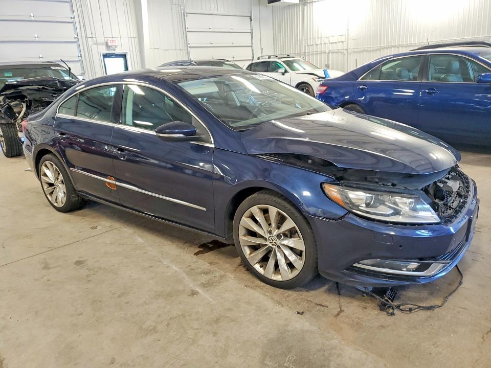 2013 Volkswagen Passat cc VIN WVWGU7AN2DE559287 COPART salvage auction — FRONT END, Mn - Cert Of Title-Prior Salvage, sold $825 on 2026-08-11 (photo 4)