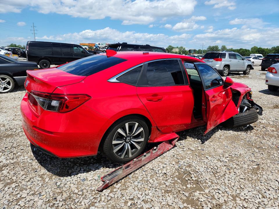 2022 Honda Civic VIN 2HGFE1F75NH304564 COPART salvage auction — FRONT END, OH - CERT OF TITLE-SALVAGE, sold $3,150 on 2026-07-02 (photo 3)