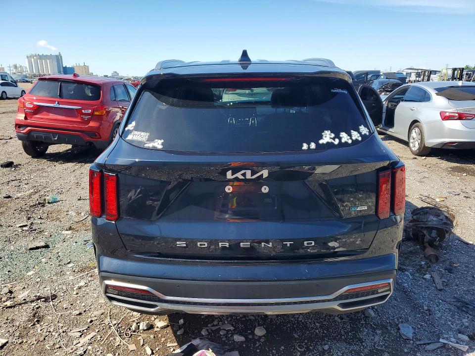 2022 Kia VIN KNDRG4LG4N5090038 COPART salvage auction — FRONT END, Il - Salvage Certificate, sold $5,700 on 2026-07-24 (photo 6)