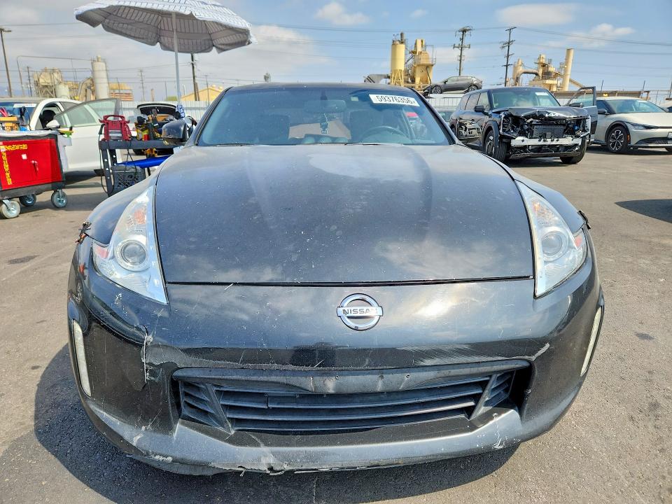 2014 Nissan 370z VIN JN1AZ4EH1EM630595 COPART salvage auction — REAR END, Ca - Salvage Certificate, sold $3,300 on 2026-07-08 (photo 5)
