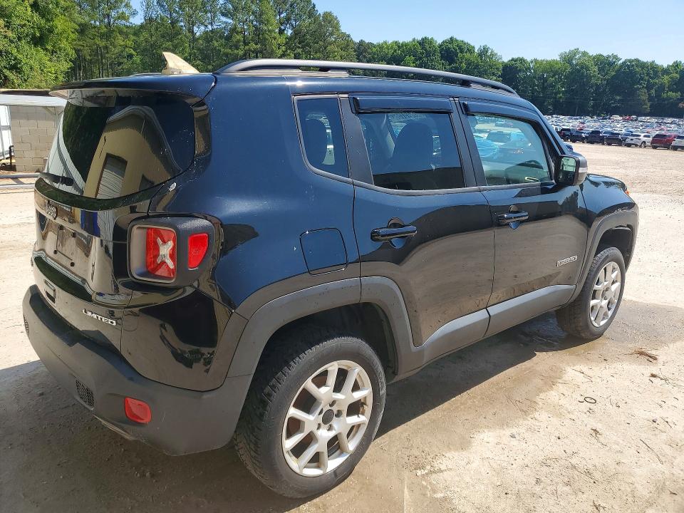 2018 Jeep Renegade VIN ZACNJDD19MPM22181 COPART salvage auction — MECHANICAL, Nc - Dealer Only Clean Title, sold $2,750 on 2026-07-30 (photo 3)