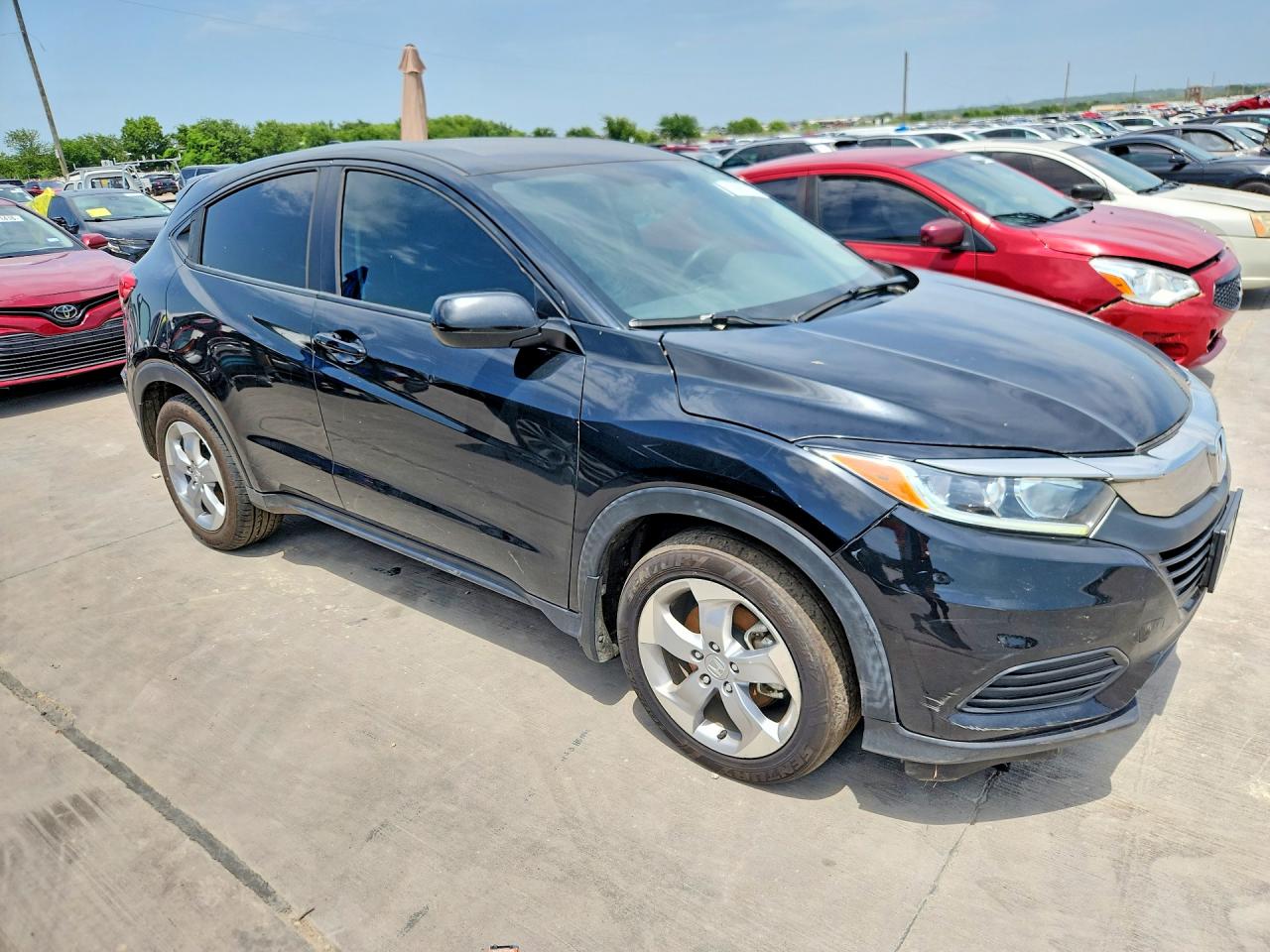 2021 Honda HR-V VIN 3CZRU5H35MM717353 COPART salvage auction — Hail, TX - CERTIFICATE OF TITLE, sold $4,700 on 2026-07-08 (photo 4)