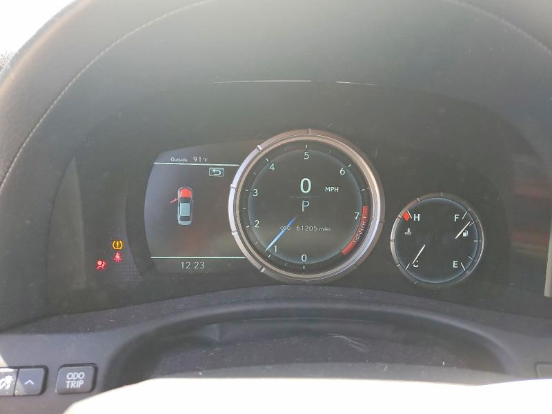 2018 Lexus Gs 350 VIN JTHBZ1BL2JA016402 COPART salvage auction — FRONT END, Ca - Salvage Certificate, sold $11,900 on 2026-07-16 (photo 9)