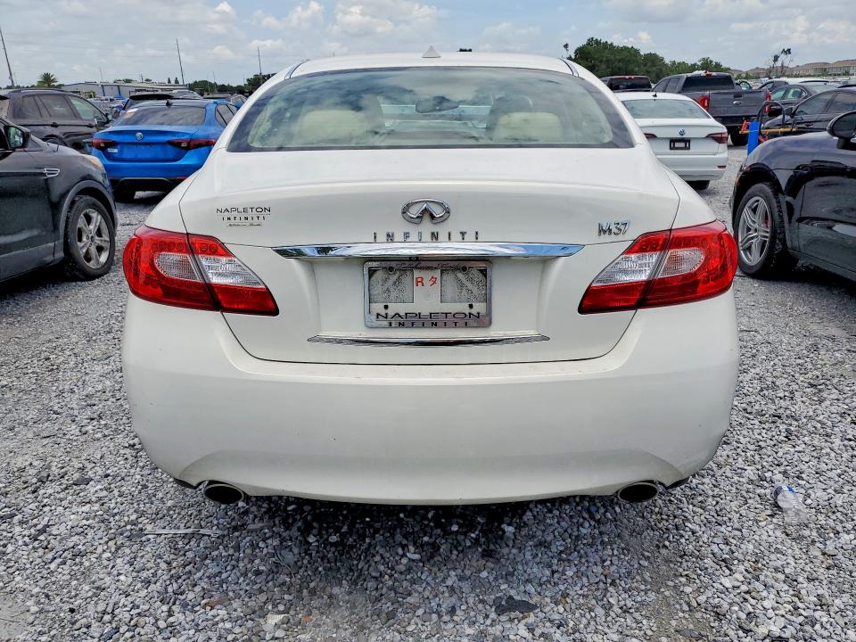 2012 Infiniti M VIN JN1BY1AP7CM335730 COPART salvage auction — FRONT END, Fl - Cert Of Title Slvg Rebuildable, sold $1,050 on 2026-07-17 (photo 6)