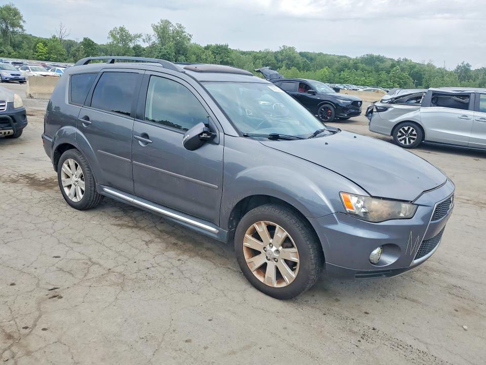 2012 Mitsubishi Outlander VIN JA4JT3AW4CU000445 COPART salvage auction — VANDALISM, Ny - Mv-907A Salvage Certificate, sold $450 on 2026-07-09 (photo 4)