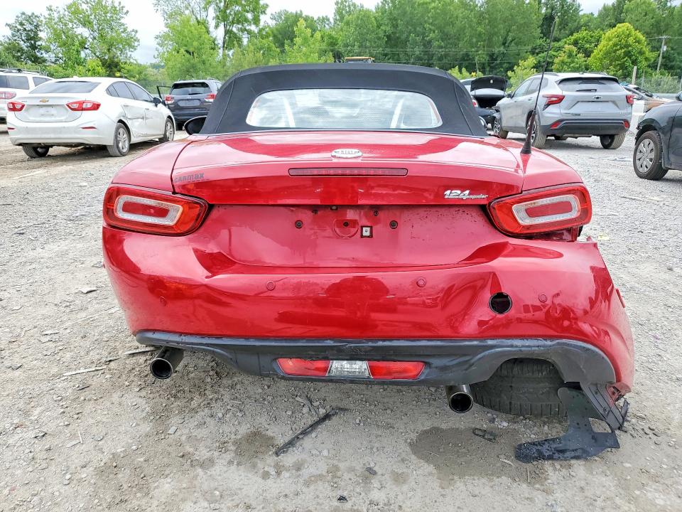 2017 Fiat 124 spider VIN JC1NFAEK1H0104090 COPART salvage auction — SIDE, Ky - Bill Of Sale/Part Only/No Titl, sold $2,300 on 2026-07-16 (photo 6)