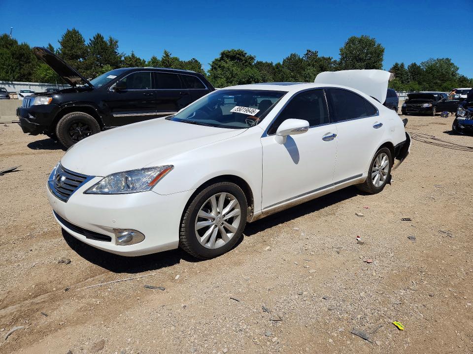 2011 Lexus ES VIN JTHBK1EG9B2432512 COPART salvage auction — REAR END, Il - Salvage Certificate, sold $2,650 on 2026-07-07 (photo 1)