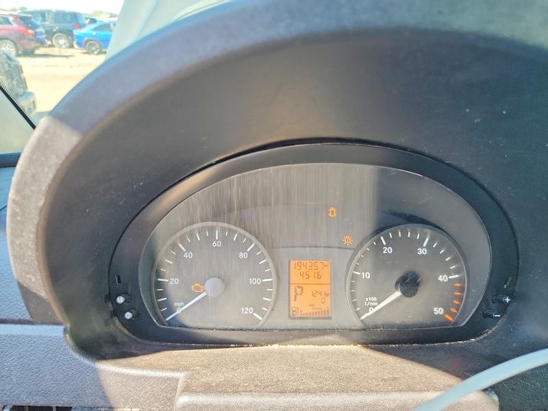 2015 Mercedes-benz Sprinter VIN WD3PE7DC0F5973012 COPART salvage auction — REAR END, Il - Salvage Certificate, sold $1,450 on 2026-07-07 (photo 9)