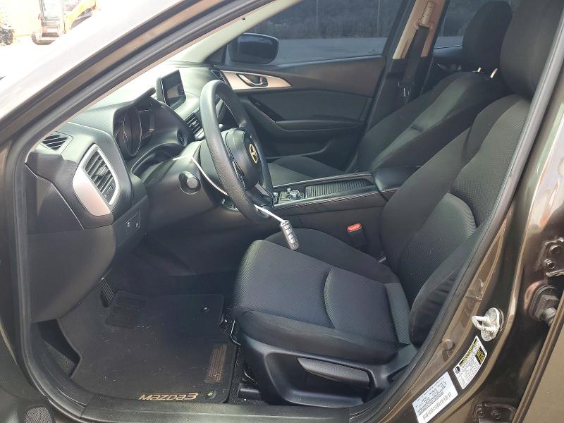 2017 Mazda 3 VIN JM1BN1U70H1120054 COPART salvage auction — FRONT END, HI - BILL OF SALE - PARTS ONLY, sold $775 on 2026-07-27 (photo 7)