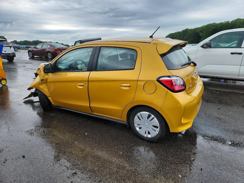 2024 Mitsubishi Mirage VIN ML32AUHJ8RH022792 COPART salvage auction — ROLLOVER, Fl - Certificate Of Destruction, sold $1,150 on 2026-07-08 (photo 2)