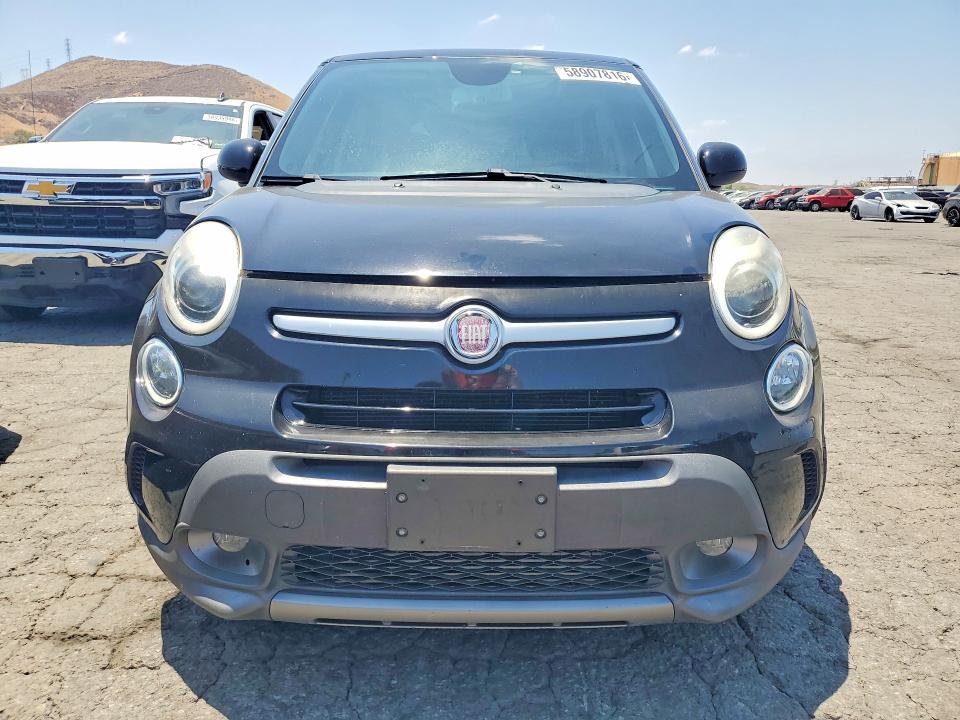 2014 Fiat 500l VIN ZFBCFADH8EZ005857 COPART salvage auction — VANDALISM, Ca - Salvage Certificate, sold $825 on 2026-08-13 (photo 5)