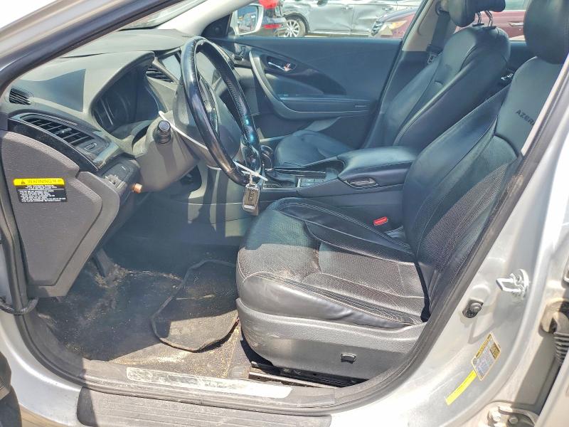 2012 Hyundai Azera VIN KMHFG4JG6CA183536 COPART salvage auction — FRONT END, Mi - Certificate Of Title, sold $1,650 on 2026-07-07 (photo 7)