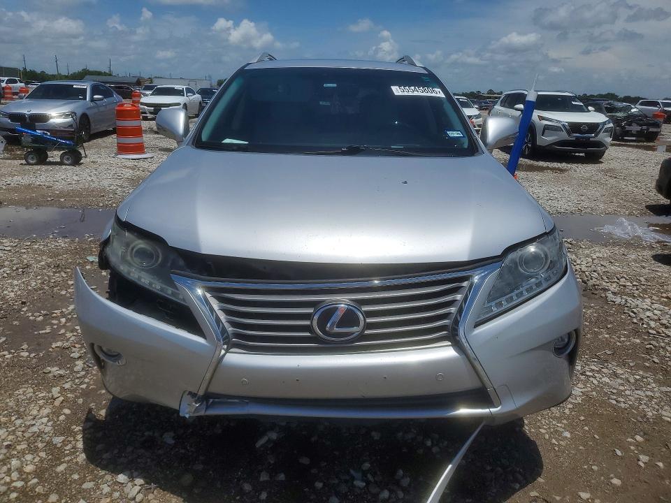 2015 Lexus Rx VIN 2T2ZK1BA6FC156034 COPART salvage auction — FRONT END, Tx - Salvage Vehicle Title, sold $7,500 on 2026-07-02 (photo 5)
