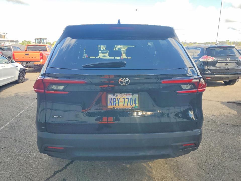 2025 Toyota Highlander VIN 5TDAAAB54SS093878 COPART salvage auction — SIDE, Oh - Cert Of Title-Salvage, sold $11,900 on 2026-07-15 (photo 6)