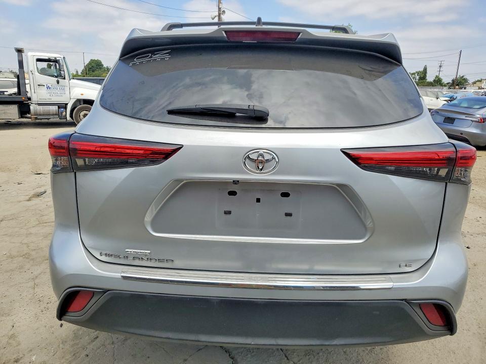 2023 Toyota VIN 5TDKDRAHXPS001671 COPART salvage auction — FRONT END, CA - SALVAGE CERTIFICATE, sold $8,500 on 2026-07-27 (photo 6)