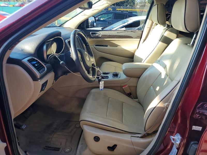 2017 Jeep Grand cherokee VIN 1C4RJFCT5HC678380 COPART salvage auction — REAR END, Co - Salvage Title, sold $7,500 on 2026-09-10 (photo 7)