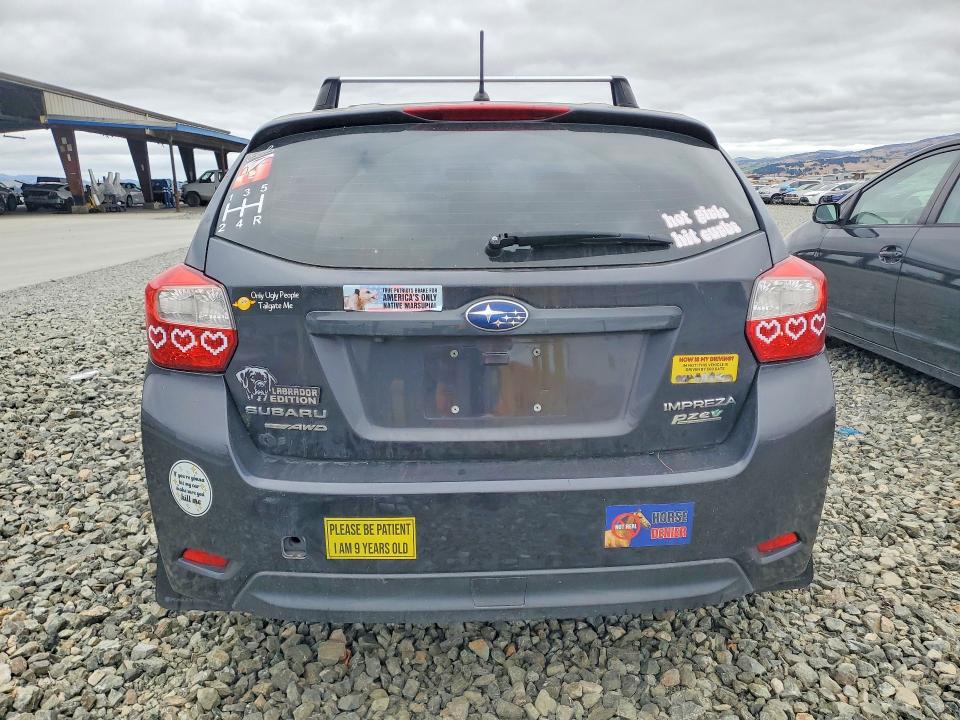 2016 Subaru VIN JF1GPAA60G9238638 COPART salvage auction — SIDE, Ca - Salvage Certificate, sold $225 on 2026-07-30 (photo 6)