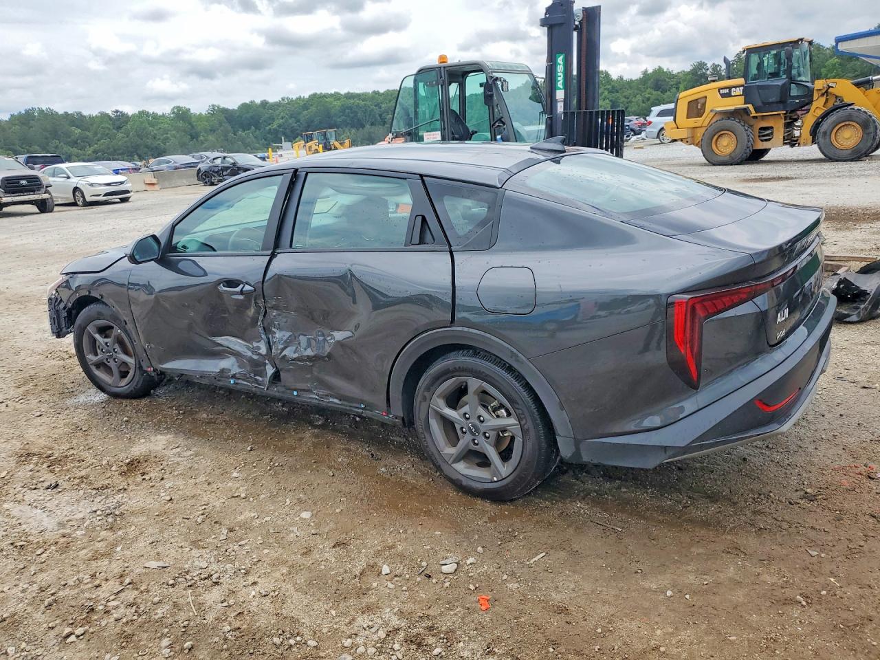 2025 Kia K4 VIN 3KPFT4DE2SE067563 COPART salvage auction — Front End, GA - CERTIFICATE OF TITLE, sold $4,450 on 2026-07-09 (photo 2)