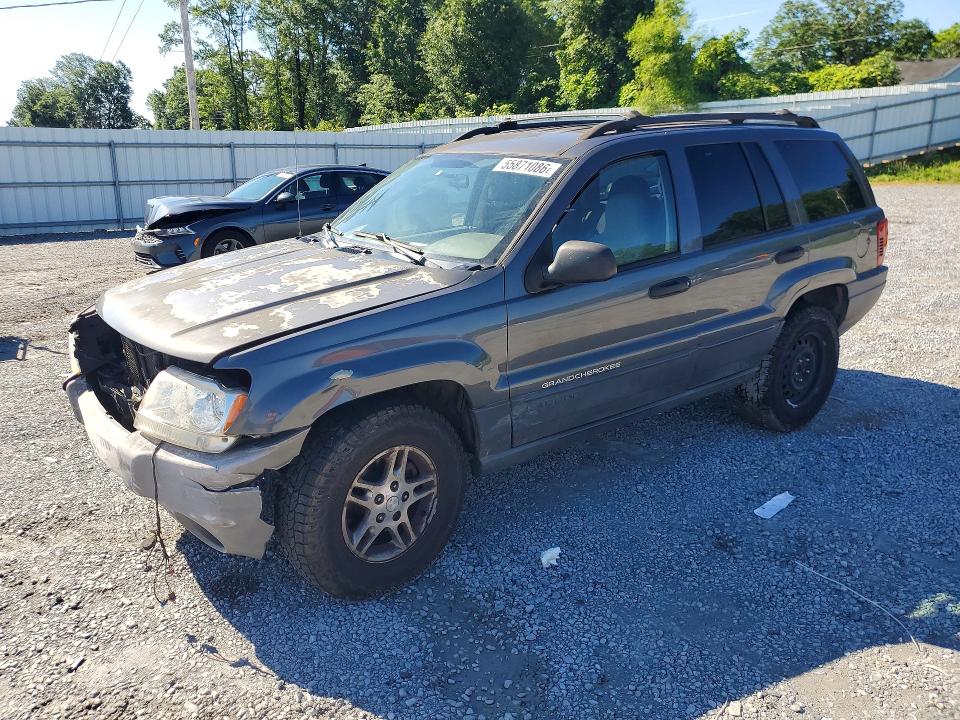 2004 Jeep Cherokee VIN 1J4GW48S84C227039 COPART salvage auction — FRONT END, Nc - Salvage Certificate Of Title, sold $225 on 2026-07-22 (photo 1)