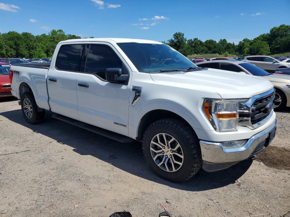 2021 Ford F-150 VIN 1FTFW1E13MFC73503 COPART salvage auction — MINOR DENT/SCRATCHES, Pa - Cert Of Title, sold $17,100 on 2026-07-19 (photo 4)