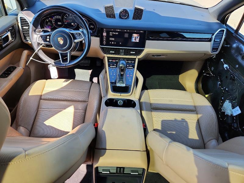 2021 Porsche Cayenne VIN WP1AA2AY2MDA04467 COPART salvage auction — FRONT END, Pa - Certificate Of Salvage, sold $20,500 on 2026-07-14 (photo 8)