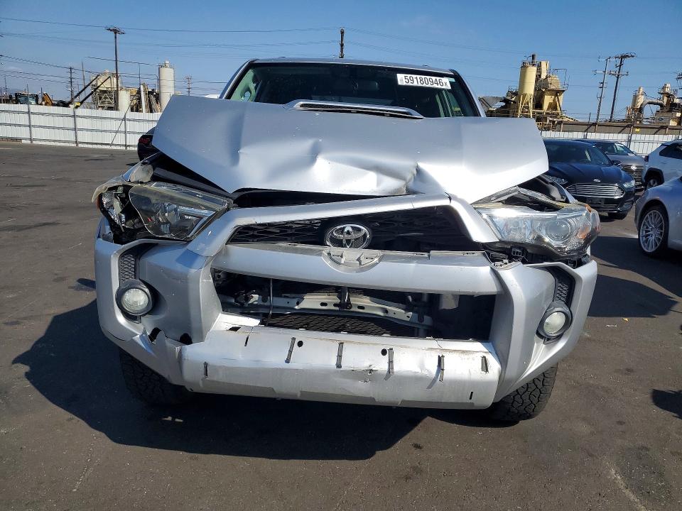 2015 Toyota 4runner VIN JTEBU5JRXF5258458 COPART salvage auction — FRONT END, CA - SALVAGE CERTIFICATE, sold $6,600 on 2026-07-13 (photo 5)