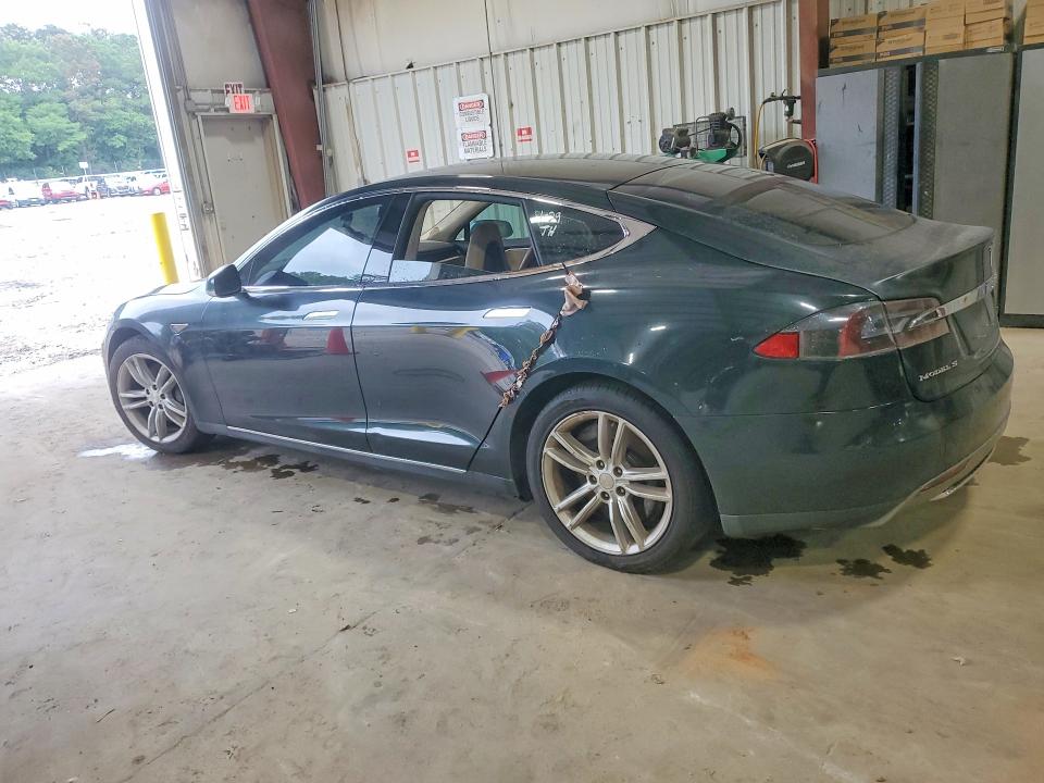 2013 Tesla VIN 5YJSA1AC1DFP10732 COPART salvage auction — SIDE, Ga - Certificate Of Title, sold $3,300 on 2026-07-10 (photo 2)