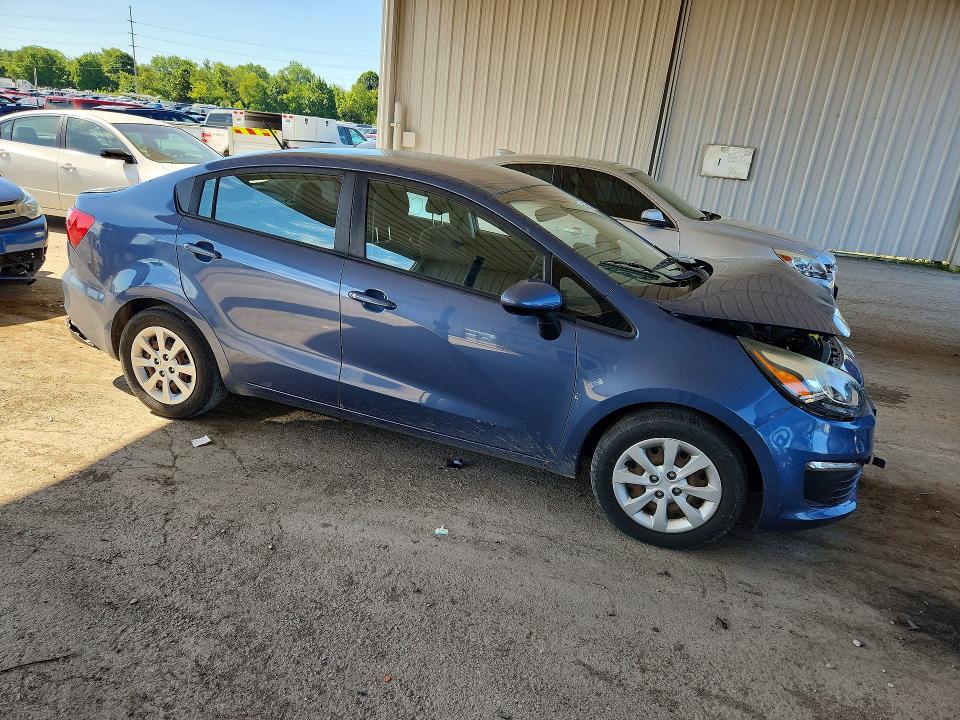2016 Kia Rio VIN KNADM4A32G6684575 COPART salvage auction — FRONT END, Oh - Cert Of Title-Salvage, sold $250 on 2026-07-27 (photo 4)