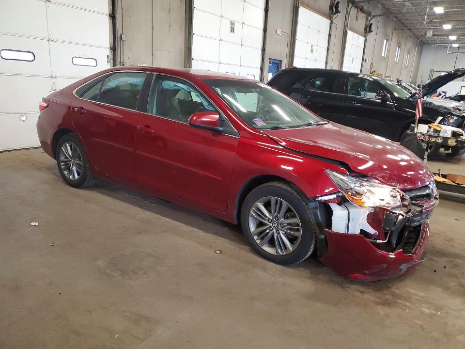 2017 Toyota Camry VIN 4T1BF1FK9HU811074 COPART salvage auction — FRONT END, Mn - Cert Of Title-Salvage, sold $2,700 on 2026-07-02 (photo 4)