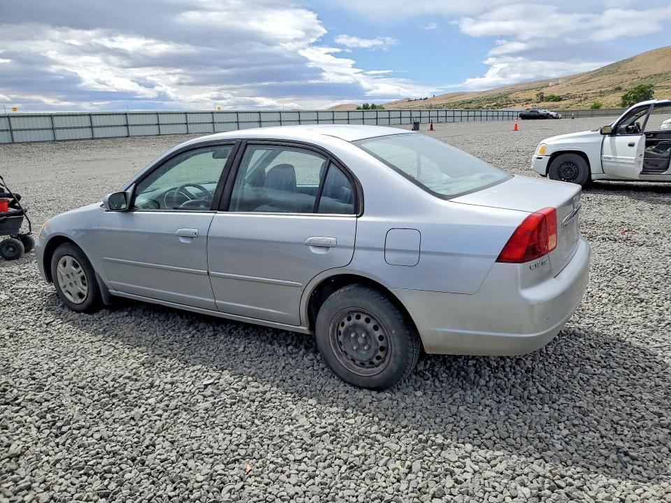 2001 Honda Civic VIN 2HGES16671H920661 COPART salvage auction — MINOR DENT/SCRATCHES, CA - CERTIFICATE OF TITLE, sold $100 on 2026-07-09 (photo 2)