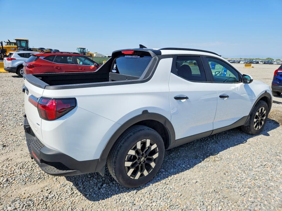 2025 Hyundai Santa cruz VIN 5NTJBDDE6SH135647 COPART salvage auction — HAIL, Co - Certificate Of Title, sold $13,700 on 2026-07-23 (photo 3)