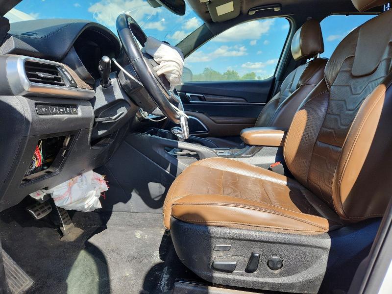 2020 Kia Telluride VIN 5XYP5DHC6LG086032 COPART salvage auction — FRONT END, Mi - Certificate Of Title, sold $6,400 on 2026-07-29 (photo 7)