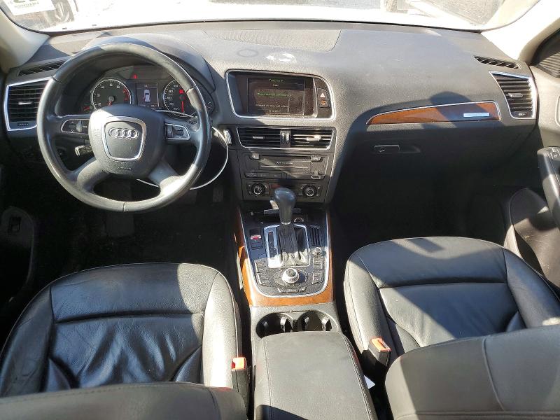2010 Audi Q5 VIN WA1LKAFP0AA003472 COPART salvage auction — FRONT END, Ut - Salvage Certificate, sold $350 on 2026-07-24 (photo 8)