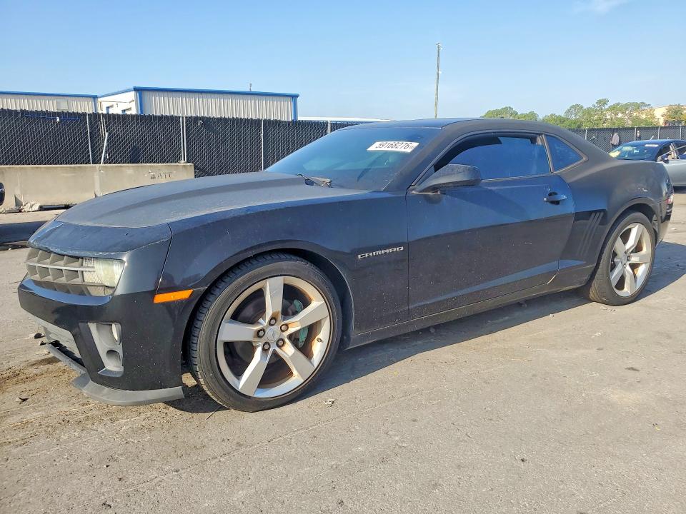 2013 Chevrolet Camaro VIN 2G1FA1E35D9144180 COPART salvage auction — UNDERCARRIAGE, Fl - Certificate Of Title, sold $2,300 on 2026-07-09 (photo 1)