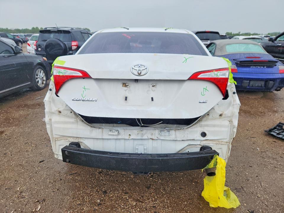 2014 Toyota VIN 5YFBURHE6EP170250 COPART salvage auction — REAR END, Il - Salvage Certificate, sold $1,500 on 2026-07-30 (photo 6)