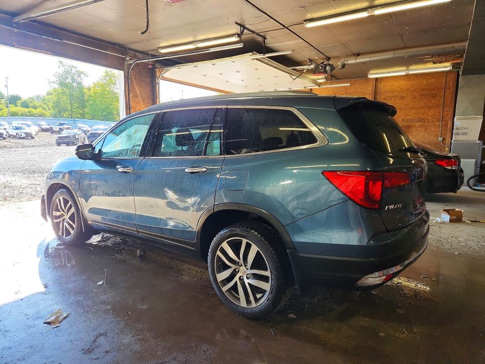 2016 Honda Pilot VIN 5FNYF6H97GB007496 COPART salvage auction — FRONT END, Pa - Certificate Of Salvage, sold $4,100 on 2026-07-02 (photo 2)
