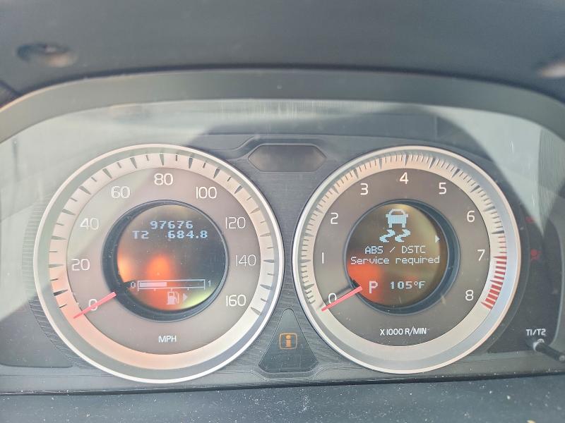 2012 Volvo VIN YV1622FS1C2081750 COPART salvage auction — FRONT END, Fl - Cert Of Title Slvg Rebuildable, sold $250 on 2026-07-14 (photo 9)