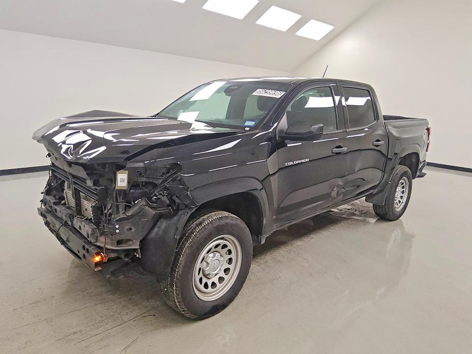 2024 Chevrolet Colorado VIN 1GCGSBEC0R1236520 COPART salvage auction — FRONT END, TX - SALVAGE VEHICLE TITLE, sold $7,700 on 2026-07-28 (photo 1)