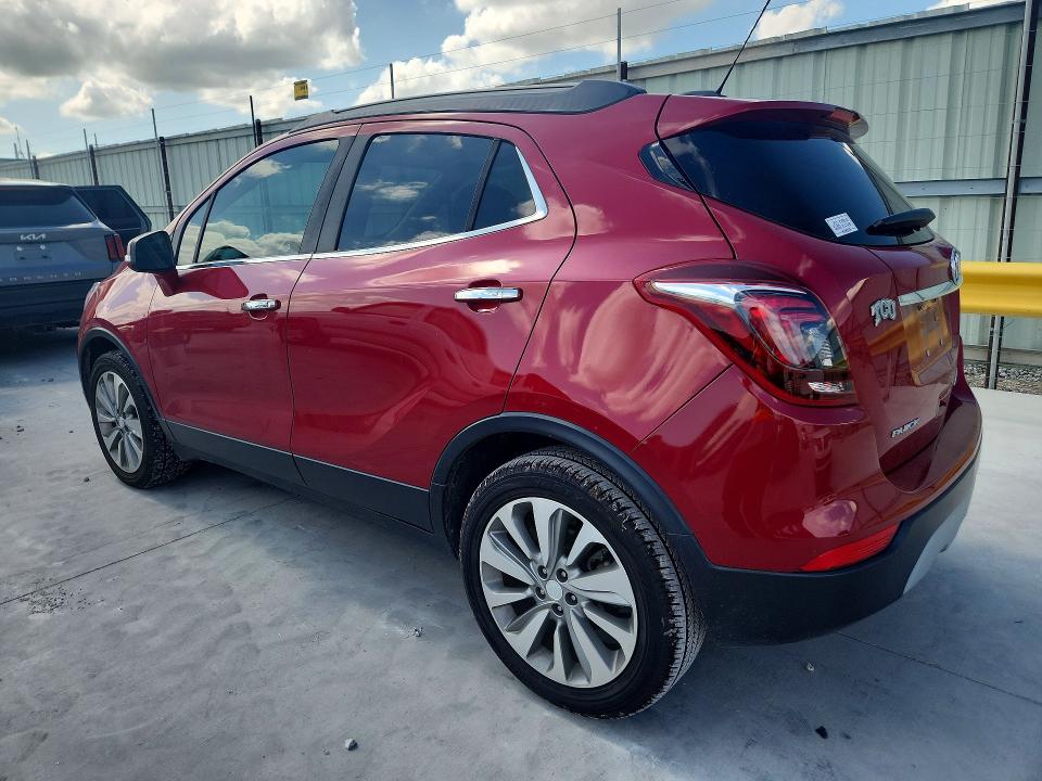2018 Buick Encore VIN KL4CJASB2JB665559 COPART salvage auction — HAIL, Tx - Certificate Of Title, sold $5,000 on 2026-07-31 (photo 2)