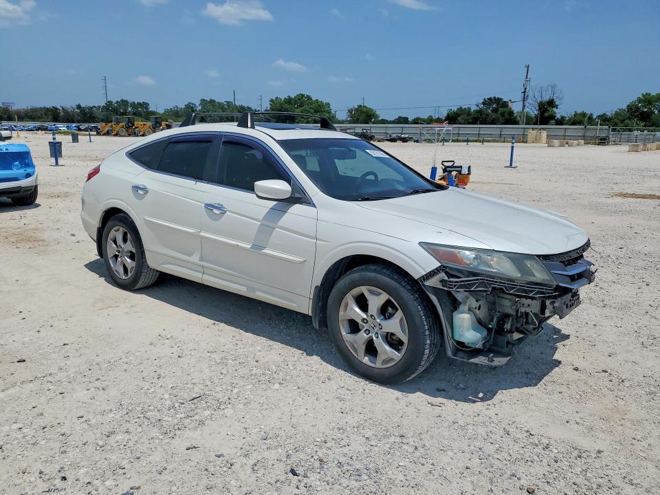 2012 Honda Crosstour VIN 5J6TF1H52CL000662 COPART salvage auction — FRONT END, TX - SALVAGE VEHICLE TITLE (P), sold $875 on 2026-07-09 (photo 4)