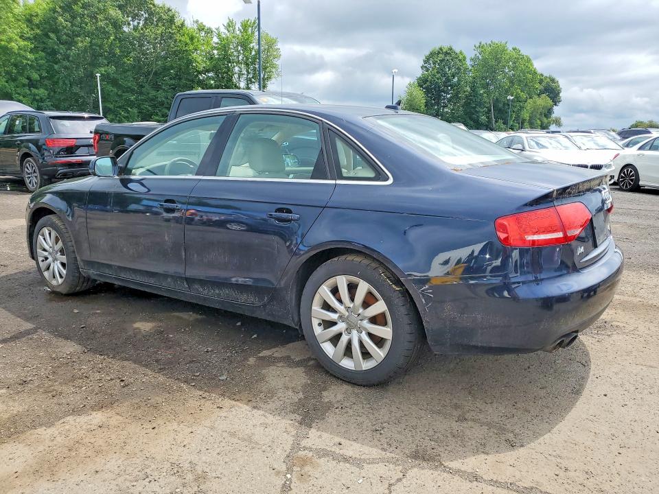 2011 Audi A4 VIN WAUFFAFL9BN048910 COPART salvage auction — MINOR DENT/SCRATCHES, MA - CERTIFICATE OF TITLE, sold $450 on 2026-07-02 (photo 2)