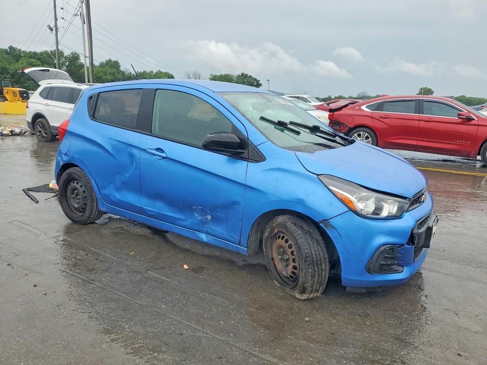 2017 Chevrolet Spark VIN KL8CB6SA5HC839340 COPART salvage auction — FRONT END, Tn - Salvage Certificate, sold $700 on 2026-07-13 (photo 4)