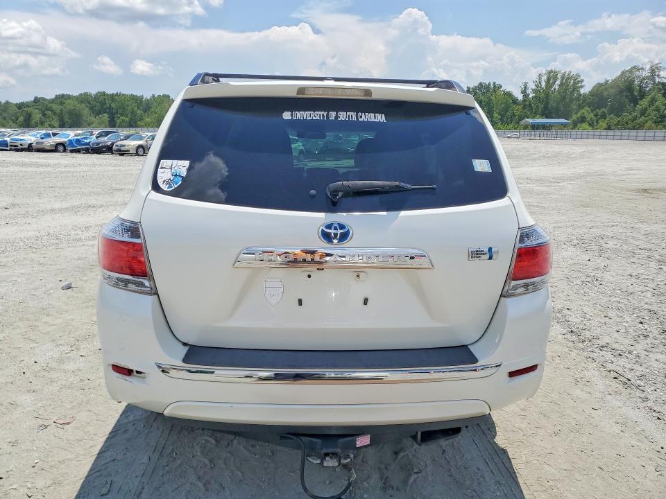 2012 Toyota Highlander VIN JTEBC3EH8C2004155 COPART salvage auction — MINOR DENT/SCRATCHES, Sc - Certificate Of Title (P), sold $6,500 on 2026-07-29 (photo 6)