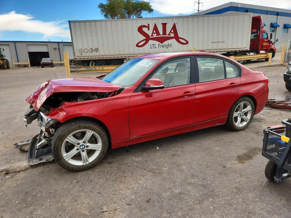 2014 BMW 3er VIN WBA3C3G50ENS71235 COPART salvage auction — FRONT END, Nm - Cert Of Title-Salvage, sold $275 on 2026-07-13 (photo 1)