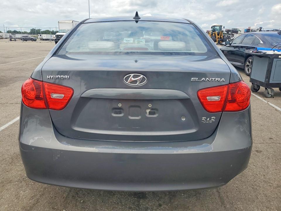 2009 Hyundai Elantra VIN KMHDU46D49U747951 COPART salvage auction — FRONT END, Oh - Cert Of Title-Salvage, sold $80 on 2026-07-22 (photo 6)