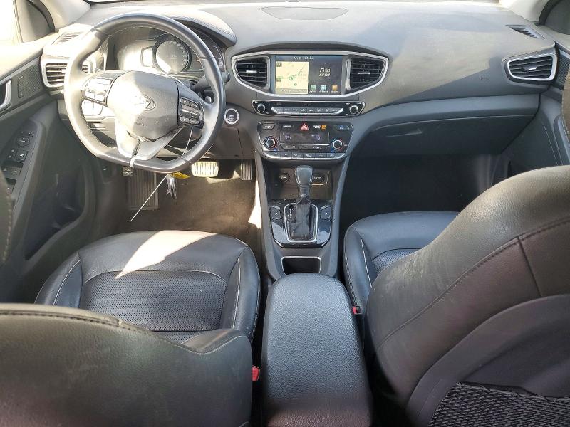 2018 Hyundai Ioniq VIN KMHC05LC9JU073812 COPART salvage auction — FRONT END, Ca - Dis/Dlr/Exp Only Clean Title (P), sold $1,550 on 2026-07-30 (photo 8)
