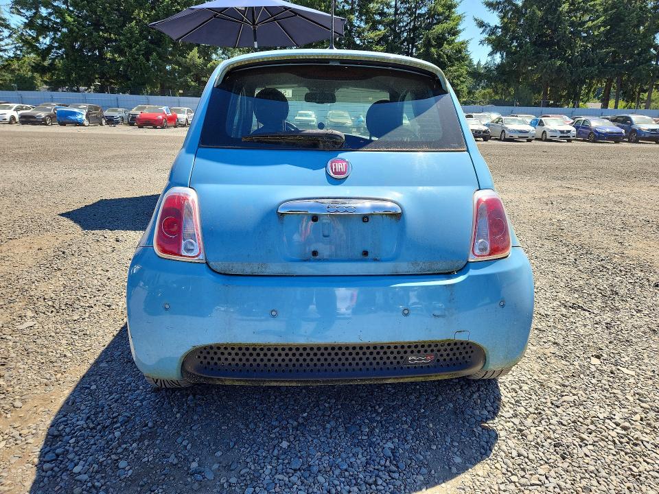 2015 Fiat 500 VIN 3C3CFFGE5FT732852 COPART salvage auction — MECHANICAL, Wa - Vehicle Cert Of Ownership-Titl, sold $450 on 2026-07-02 (photo 6)