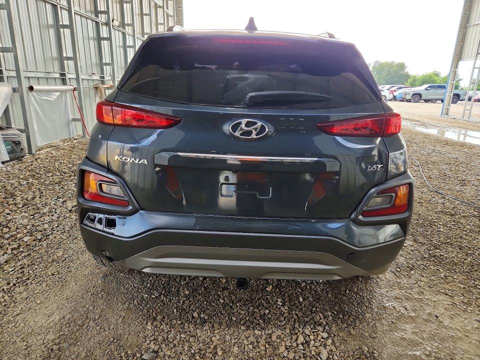2021 Hyundai Kona VIN KM8K33A59MU666490 COPART salvage auction — REAR END, Mo - Salvage Certificate Of Title, sold $2,950 on 2026-07-27 (photo 6)