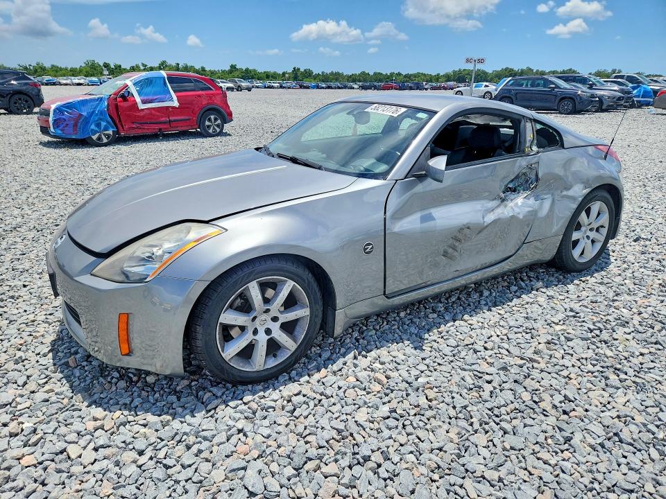 2004 Nissan 350z VIN JN1AZ34E64T053035 COPART salvage auction — SIDE, Fl - Cert Of Title Slvg Rebuildable, sold $1,650 on 2026-07-02 (photo 1)